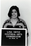 Lisa Ortiz, Cultural Arts Coordinator, 1997