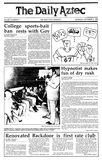 The Daily Aztec: Thursday 09/04/1986