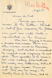 Letter from Manuel M. Doria, 1943