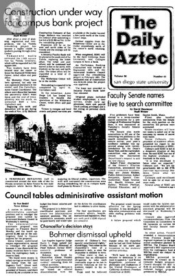 The Daily Aztec: Friday 11/12/1976