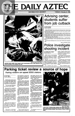 The Daily Aztec: Tuesday 02/14/1984