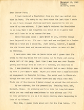 Letter from Charles A. Blackburn, 1943