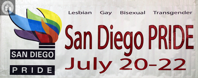 "San Diego Pride--Lesbian Gay Bisexual Transgender"