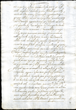 Urrutia de Vergara Papers, back of page 58, folder 15, volume 2, 1705