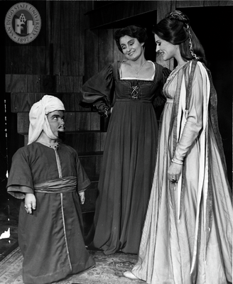 Jacqueline Brooks, Dixie Marquis and an unidentified actor in Othello, 1967