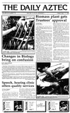 The Daily Aztec: Friday 05/17/1985