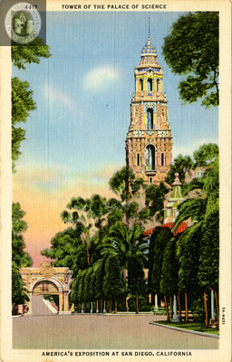Tower of the Palace of Science, Exposition, 1935