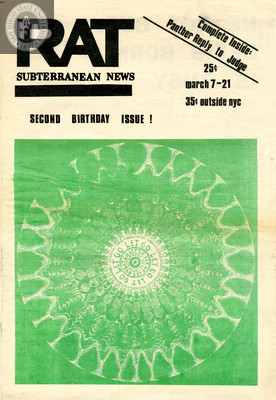 Rat Subterranean News: 03/07/1970-03/21/1970