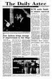 The Daily Aztec: Monday 03/18/1991