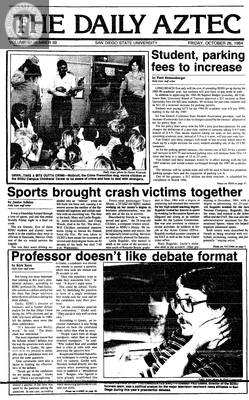 The Daily Aztec: Friday 10/26/1984
