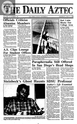 The Daily Aztec: Thursday 05/04/1989