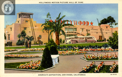 Hollywood Motion Picture Hall of Fame, Exposition