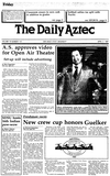 The Daily Aztec: Friday 04/03/1987