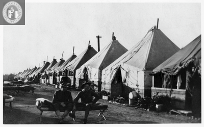 Tents at Camp Kearny