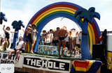 The Hole in the Wall float in Pride parade, 2000