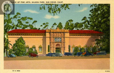 The Palace of Fine Arts, Balboa Park, San Diego