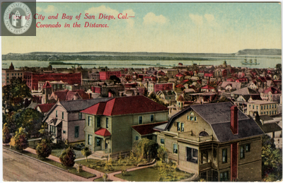 View of San Diego and San Diego Bay