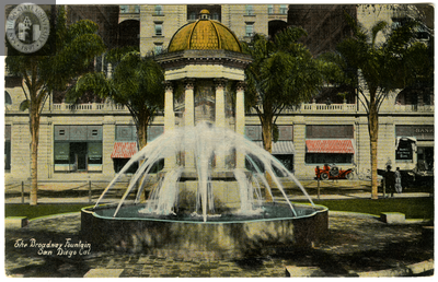 The Broadway Fountain, San Diego, California