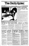 The Daily Aztec: Thursday 04/17/1986