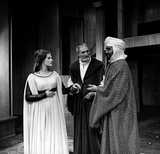 Dixie Marquis, John Holland, and Douglas Watson in Othello, 1967