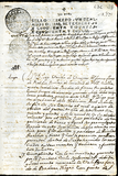 Urrutia de Vergara Papers, page 38, folder 14, volume 2, 1754