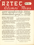 The Aztec Alumni News, Volume 9, Number 3, March 1951