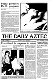 The Daily Aztec: Friday 11/15/1985