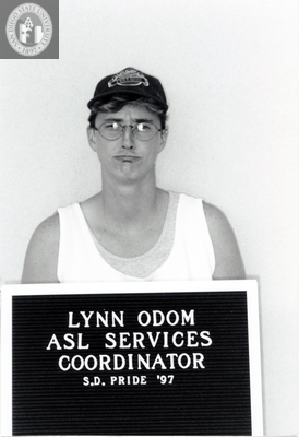 Lynn Odom, ASL Services Coordinator, 1997