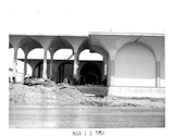 Northwest corner, Aztec Center construction site, 1968