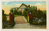 Mary Pickford Douglas Fairbanks Residence, 1922