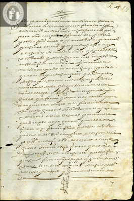 Urrutia de Vergara Papers, page 13, folder 2, volume 1, 1606