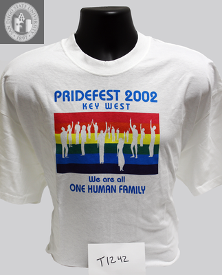 "We are all One Human Family, Pridefest Key West, 2002"