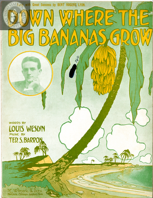 Down where the big bananas grow, 1909