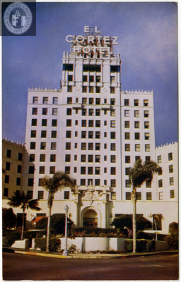 El Cortez Hotel, San Diego, before 1954