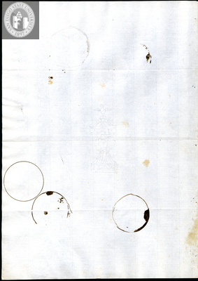 Urrutia de Vergara Papers, back of page 9, folder 10, volume 2
