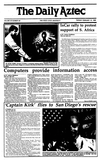 The Daily Aztec: Tuesday 02/18/1986