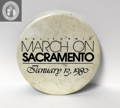 "California march on Sacramento," 1980