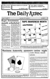 The Daily Aztec: Tuesday 11/11/1986
