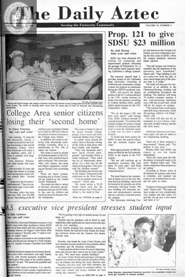 The Daily Aztec: Tuesday 08/28/1990