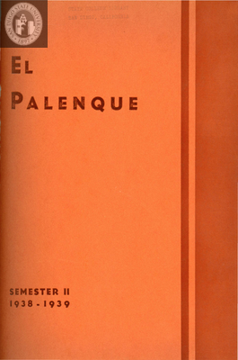 El Palenque, Spring Issue 1939