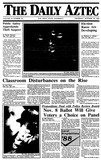 The Daily Aztec: Thursday 10/20/1988