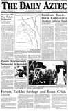 The Daily Aztec: Wednesday 05/17/1989