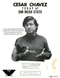 Cesar Chavez today at San Diego State, 1976