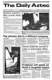 The Daily Aztec: Wednesday 09/23/1987