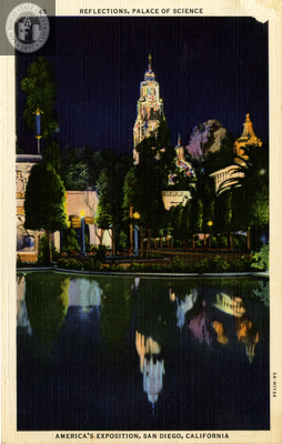 Reflections, Palace of Science, Exposition, 1935