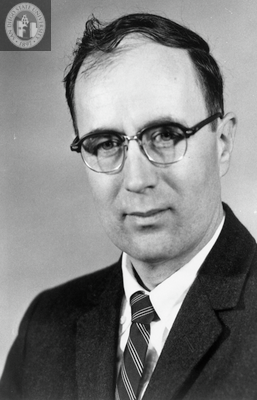 Portrait of Louis Kenney, College Librarian, 1961