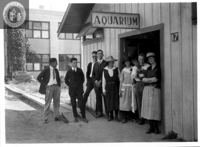 Biology field trip to Scripps Aquarium, 1918
