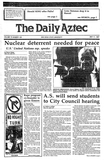 The Daily Aztec: Monday 05/11/1987