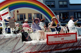 Board of Directors float at Pride parade, 1999