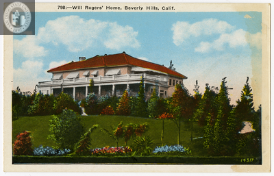 Will Rogers' Home, Beverly Hills, California